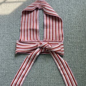 Pink and orange crop top